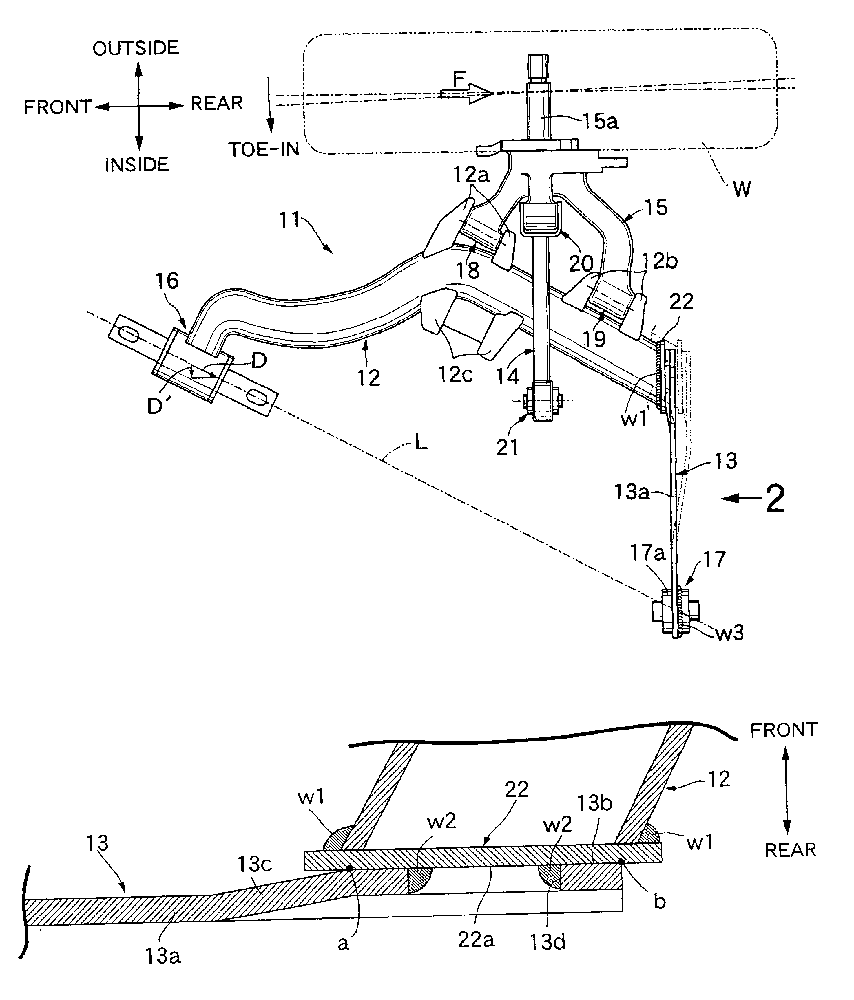 Vehicular suspension