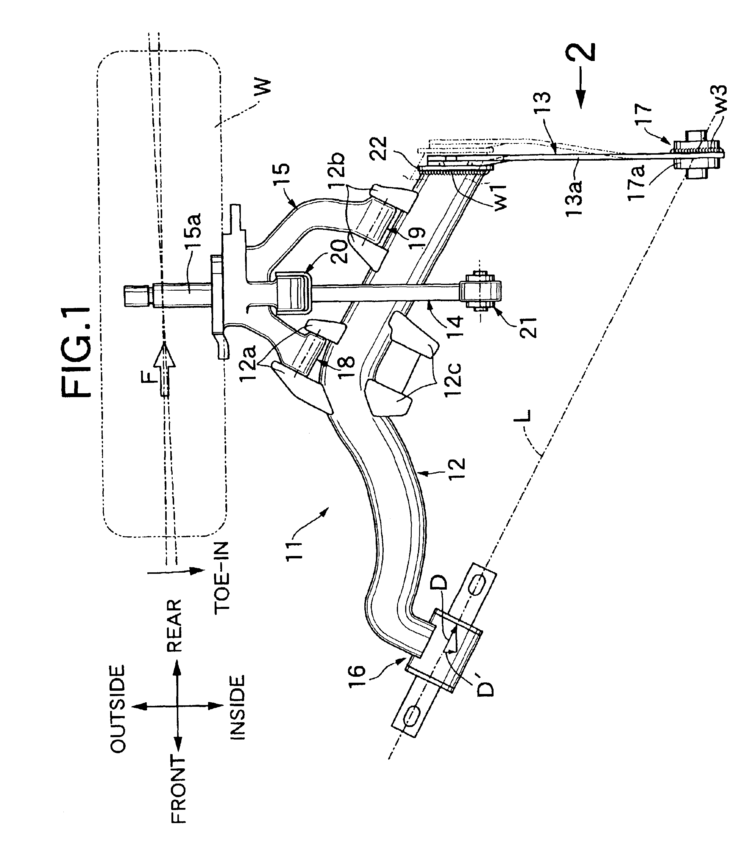 Vehicular suspension