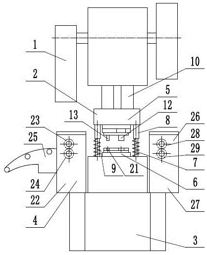 Single-power multi-mold punching machine