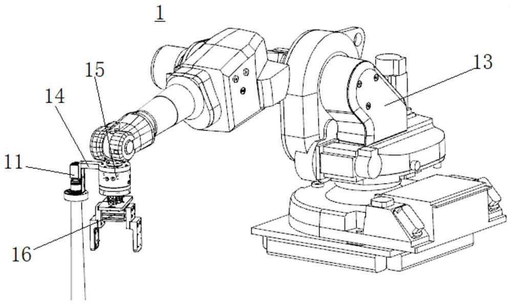 Automatic assembly mechanism and assembly method for engine accessories for aerospace