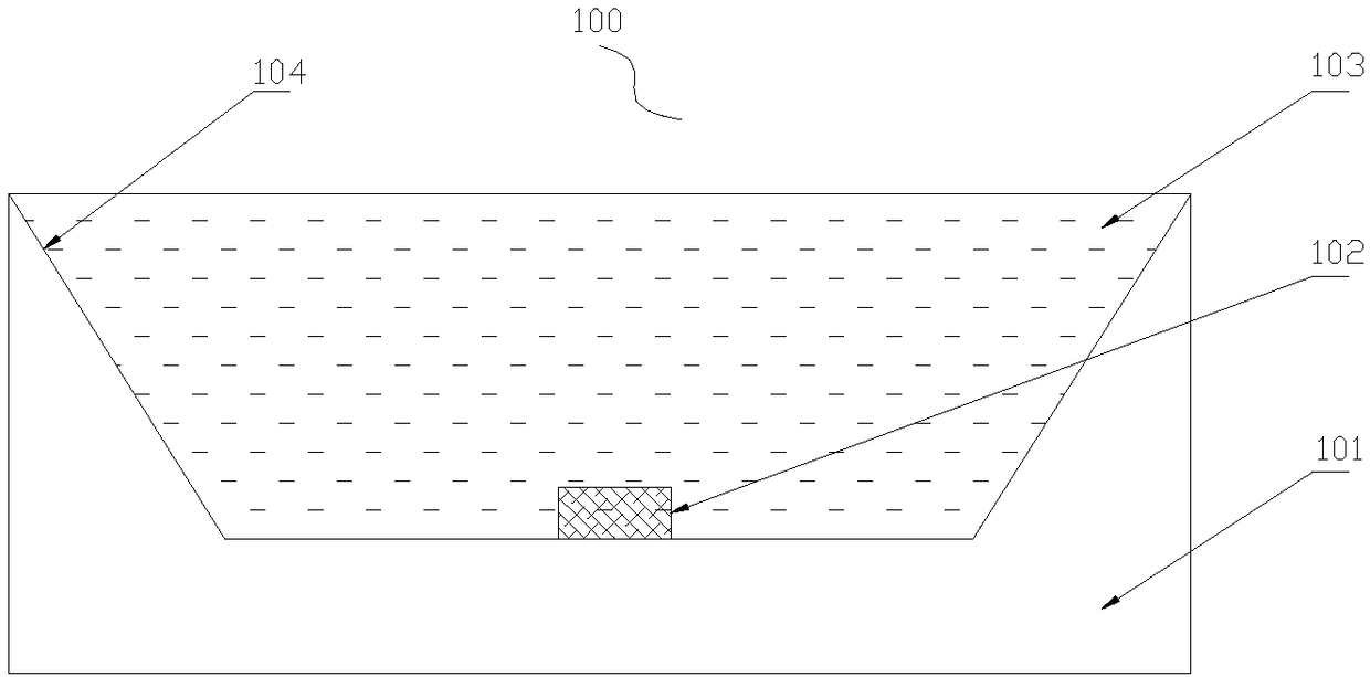 Blue light preventing packaging LED and backlight module thereof