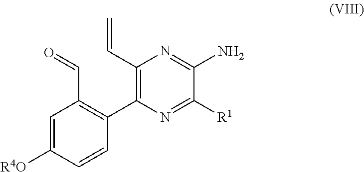 PROCESS FOR PRODUCING v-COELENTERAZINE COMPOUNDS