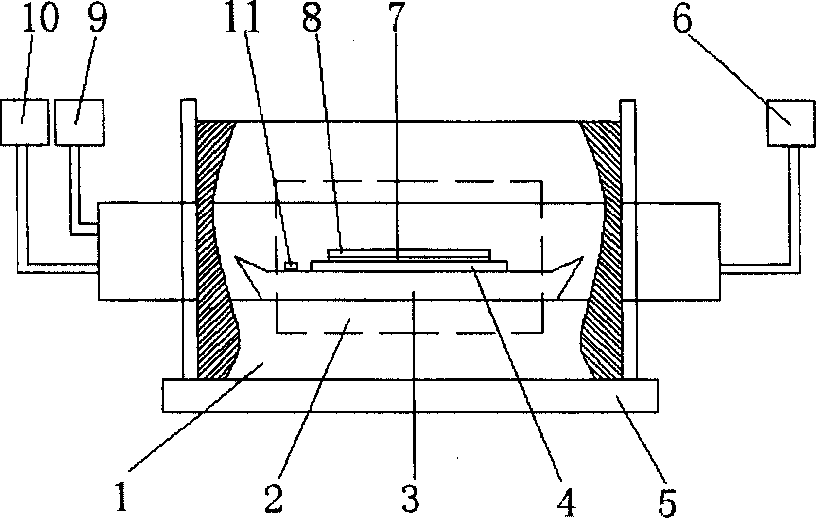 Method for preparing inorganic compound gallium nitride nanowire