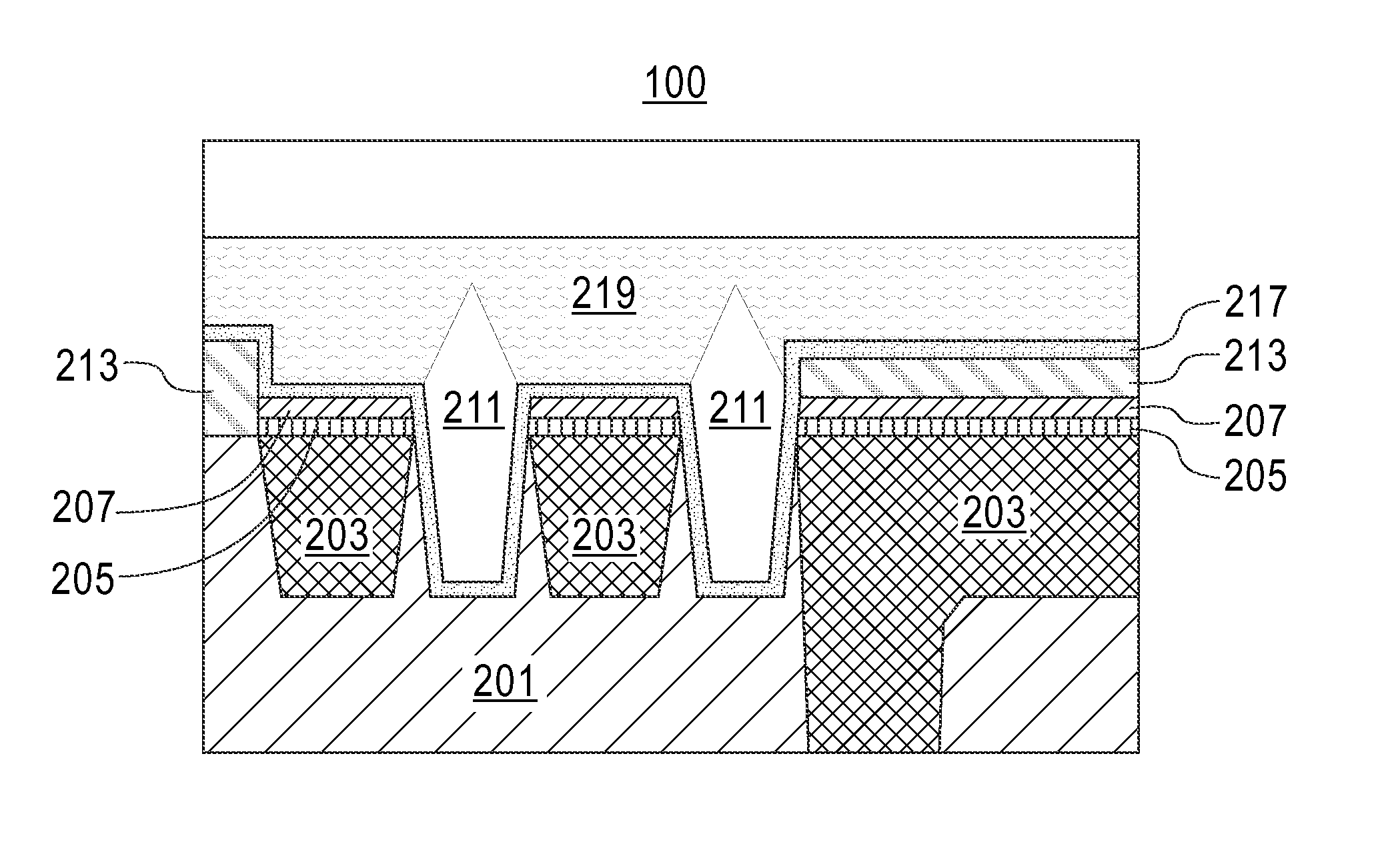 Air gap semiconductor structure with selective cap bilayer