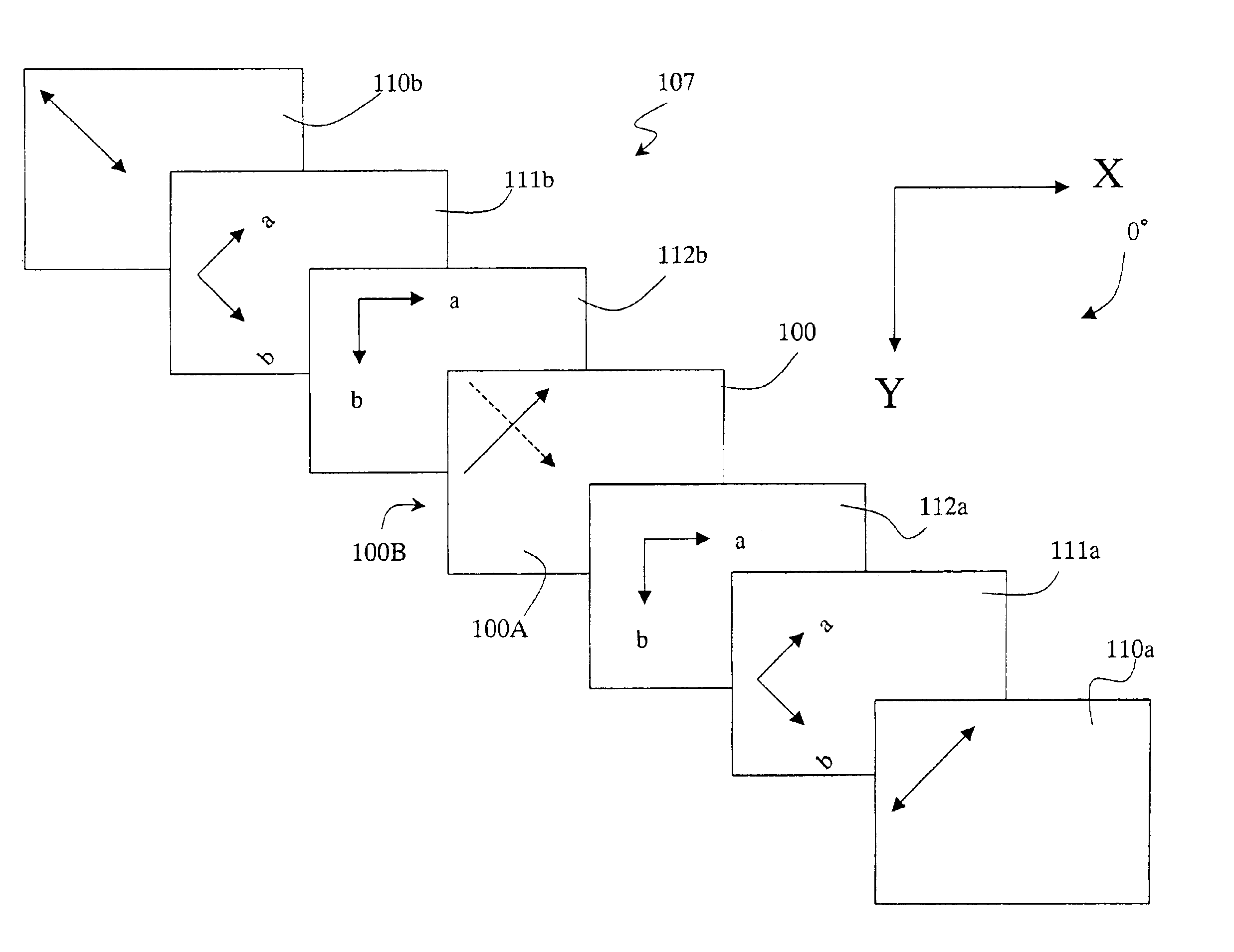 Projection type optical display system