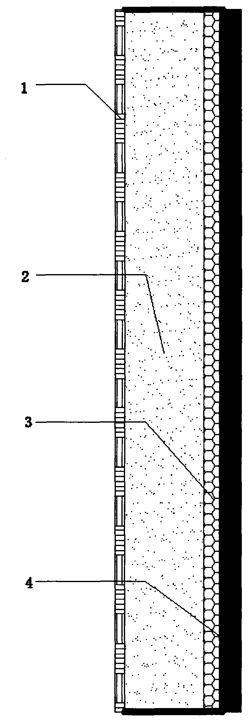 CP anode function and stress self-induction integral intelligent composite material