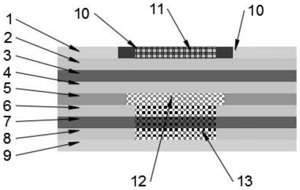 Manufacturing process of circuit pattern of outer-layer flexible rigid-flex circuit board