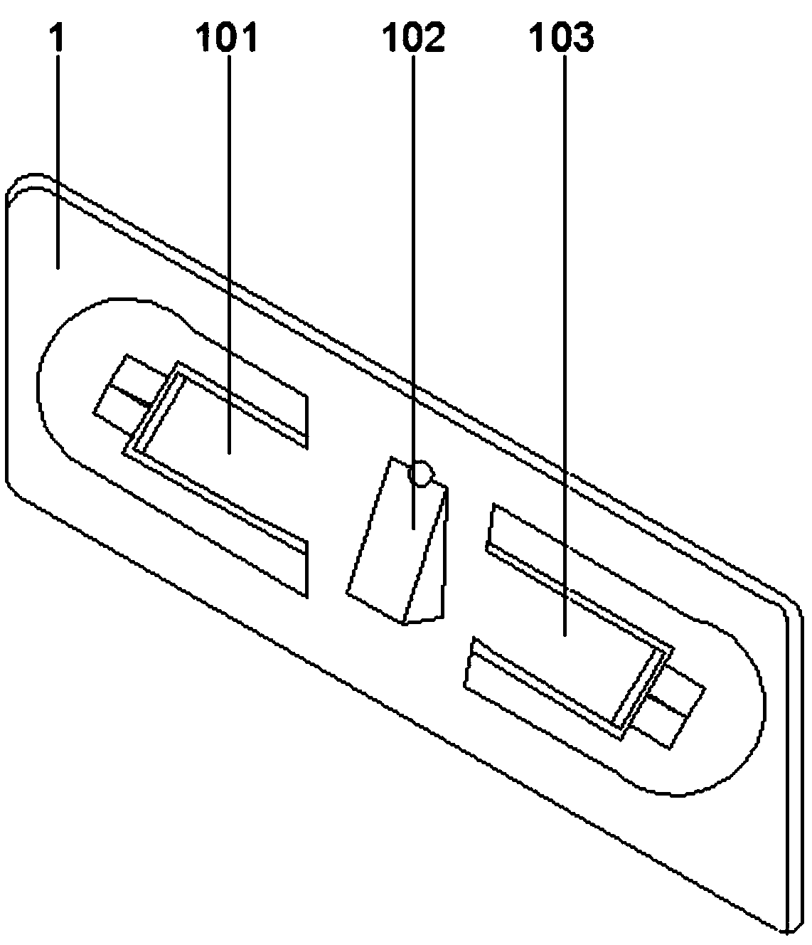 Metal ceiling support connecting piece