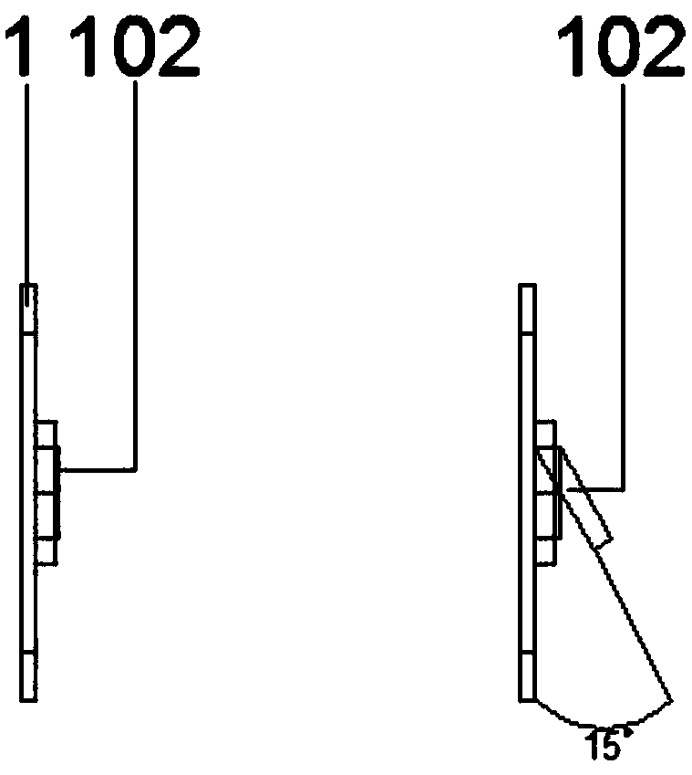 Metal ceiling support connecting piece