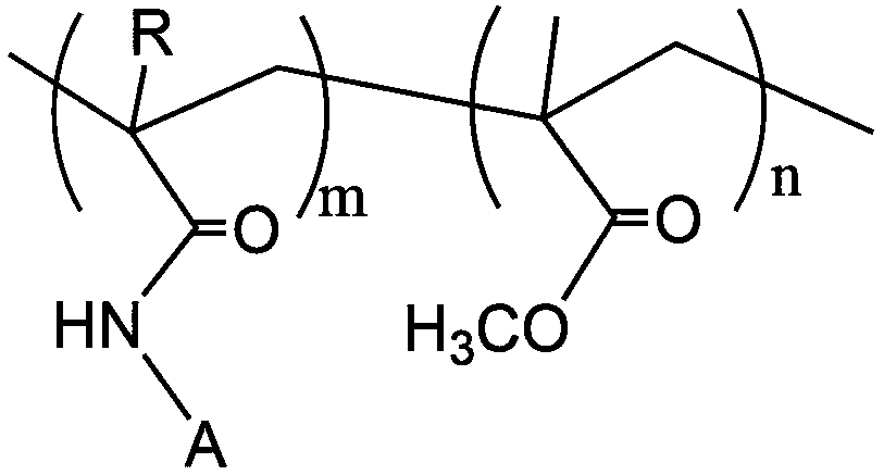 PMMA fluorescence copolymer microsphere and preparation method thereof