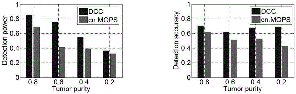 Statistical testing method of copy number consistency variation region in multiple samples