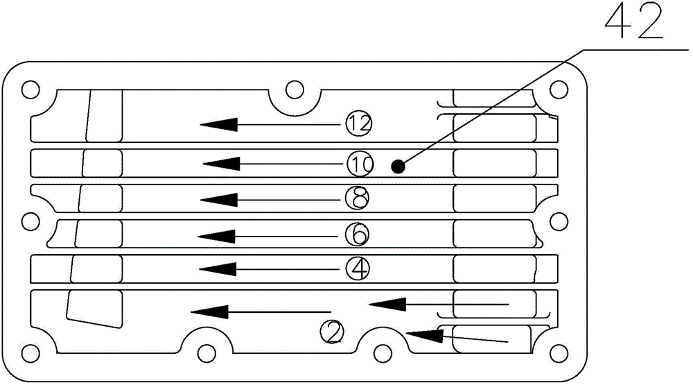 Oil cooling type diesel engine