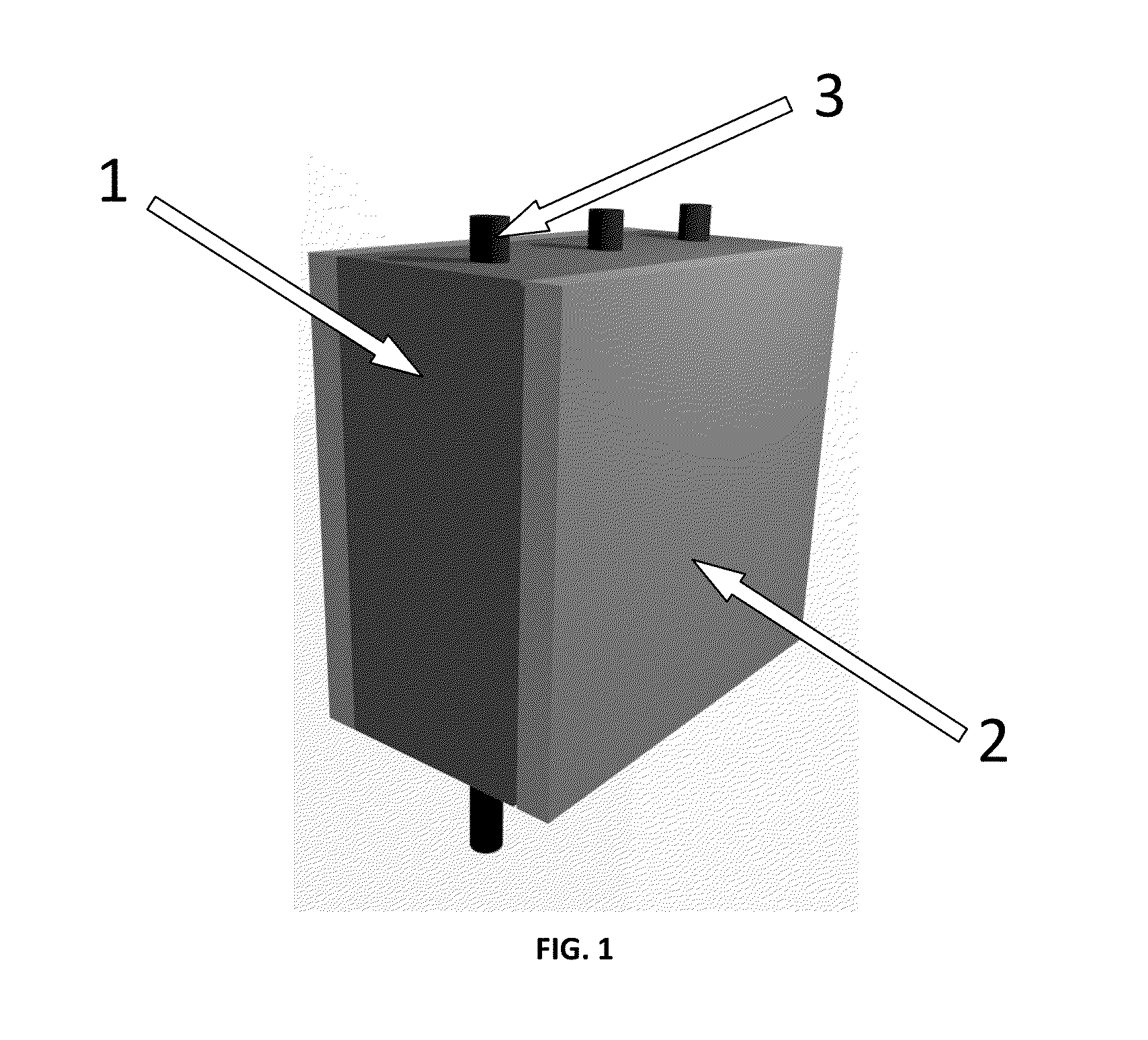 Composite wall panel with low thermal conductivity and sufficient strength for structural use