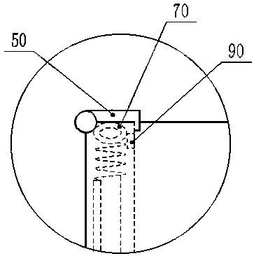 Rain shading device for environment monitoring station building