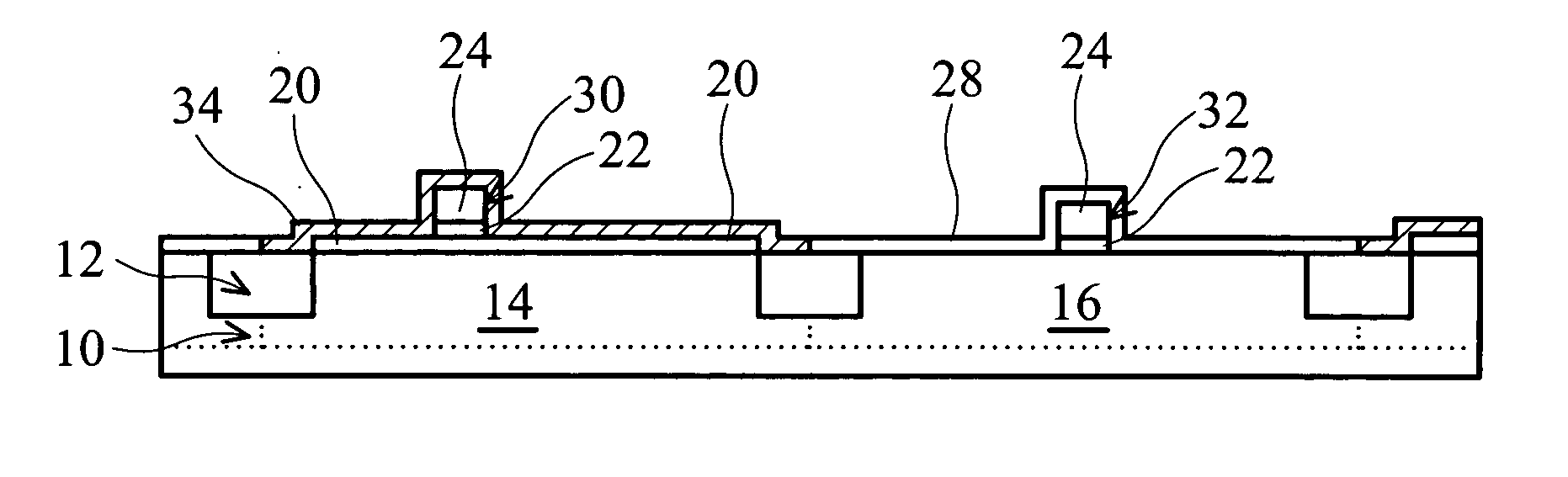 Mobility enhancement by strained channel CMOSFET with single workfunction metal-gate and fabrication method thereof