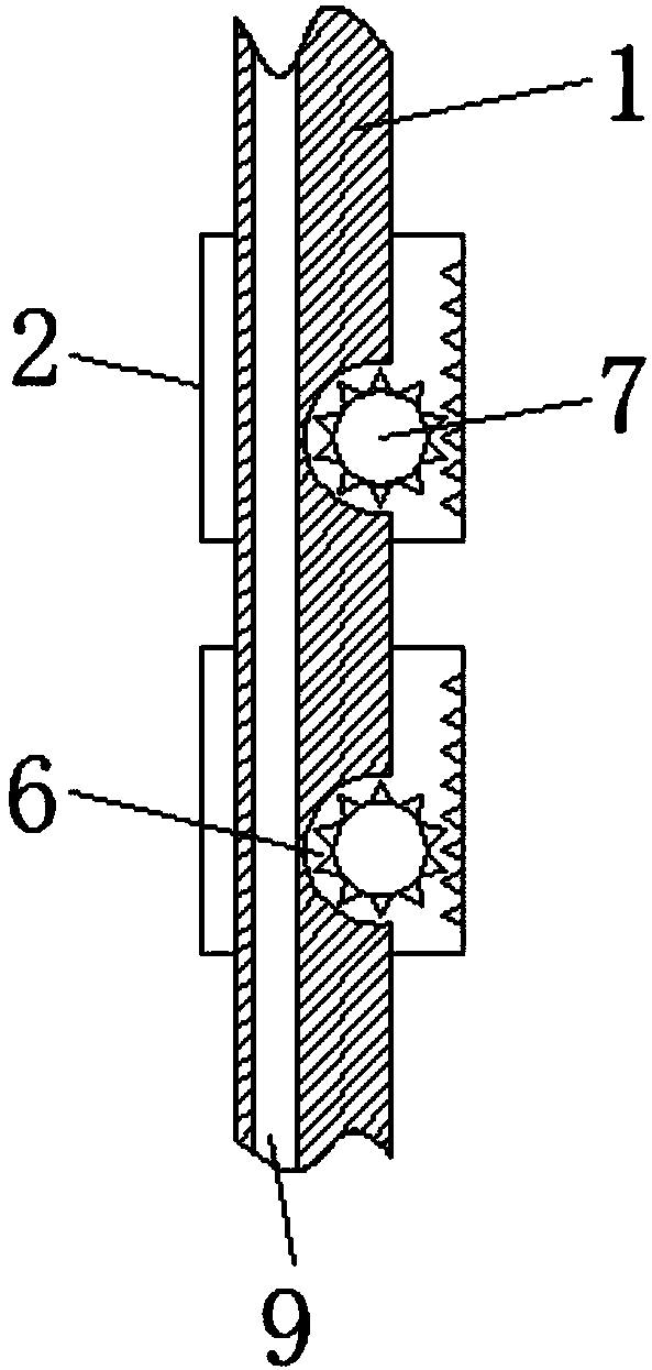 Outdoor flower planting rack