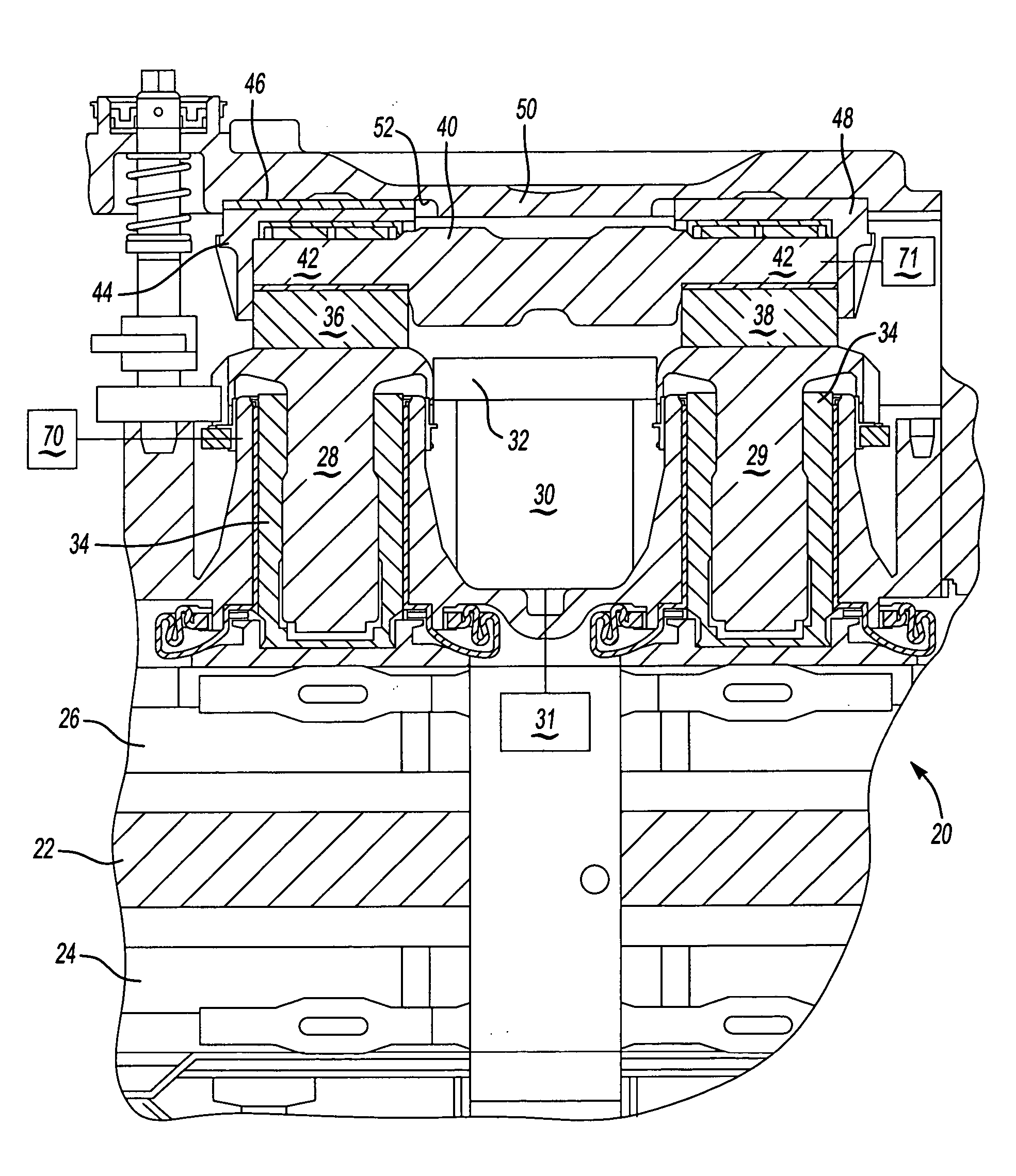 Force sensor for vehicle brake application