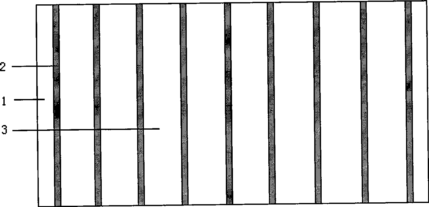 Method for preparing solar battery photo-anode substrate