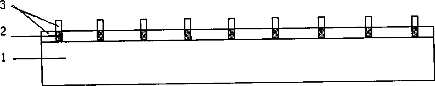 Method for preparing solar battery photo-anode substrate