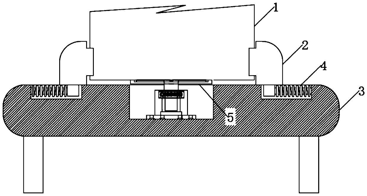 Circular screen type 360-degree panoramic holographic projection display device