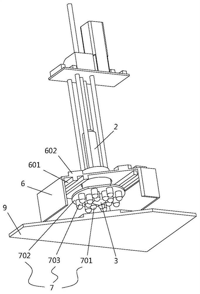 Quick forming device for ultra-high molecular weight polymer