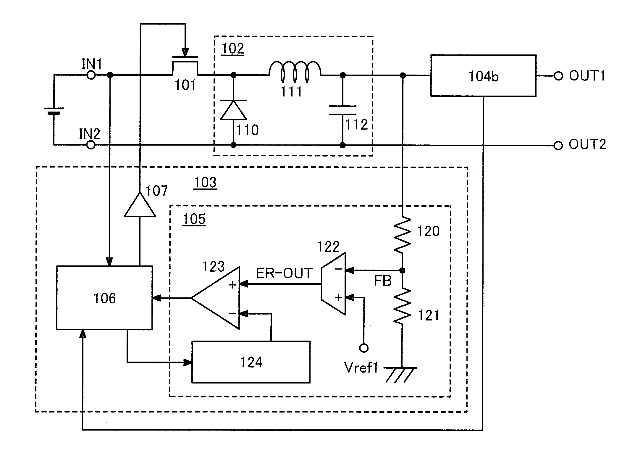 Dcdc converter, semiconductor device, and power generation device