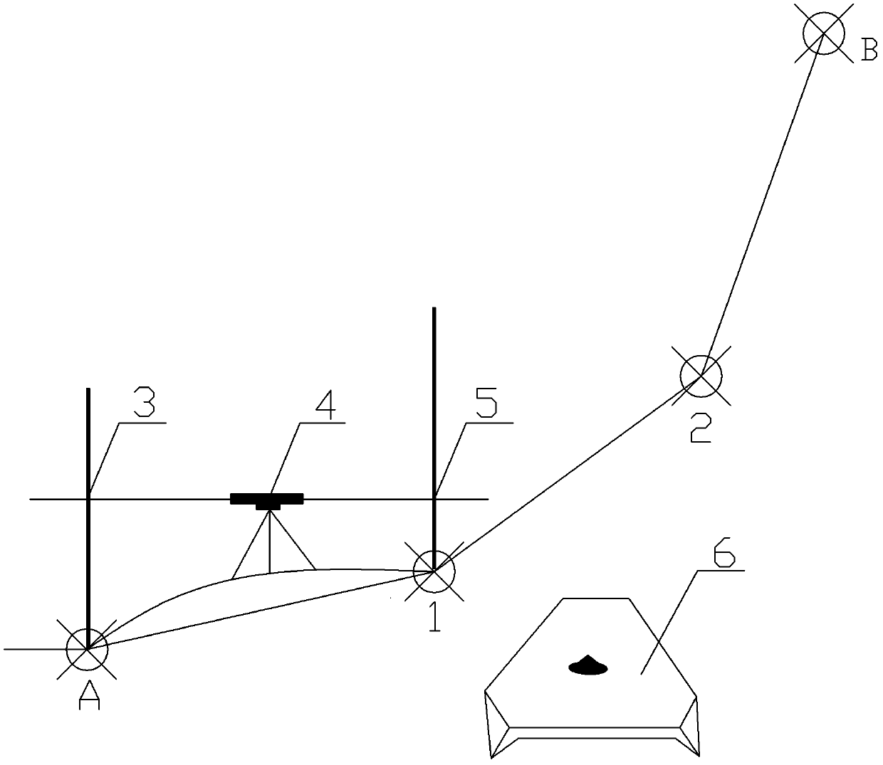 Double-person reading method for improving accuracy of leveling measurement