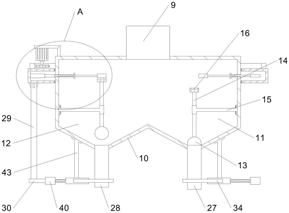 Crushed hair recovery equipment for brush processing