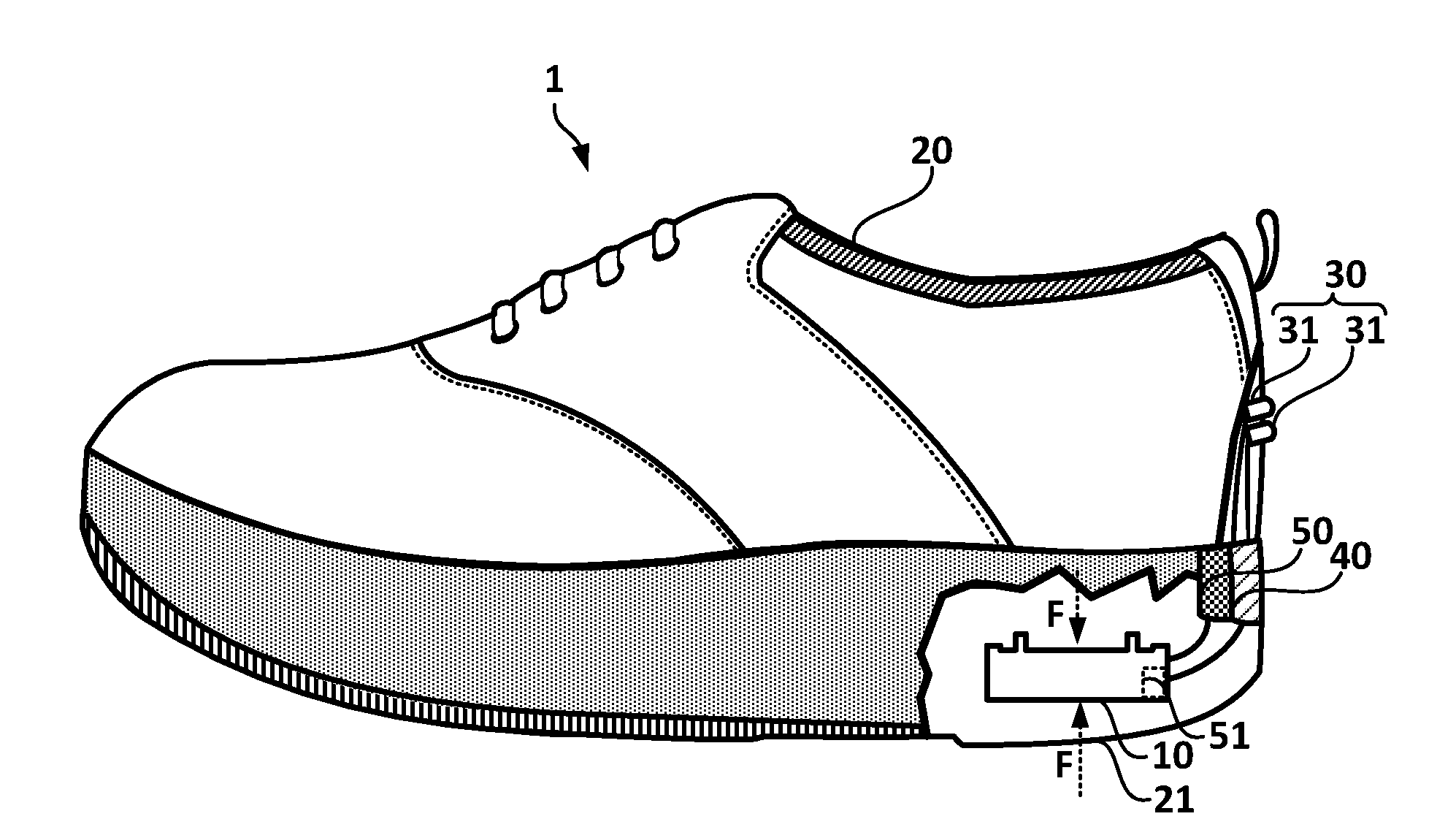 Lighting shoe