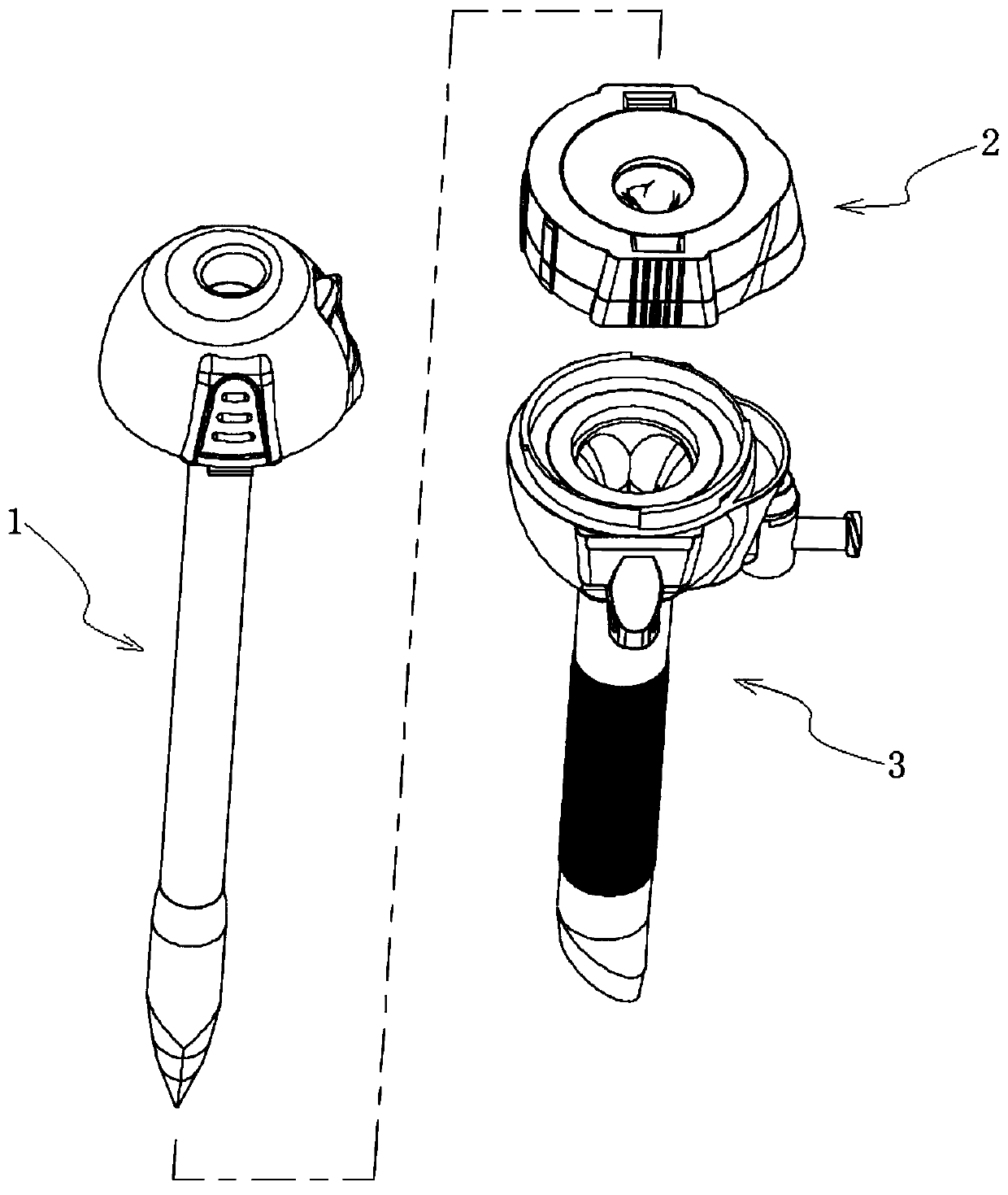 A choke valve for paracentesis