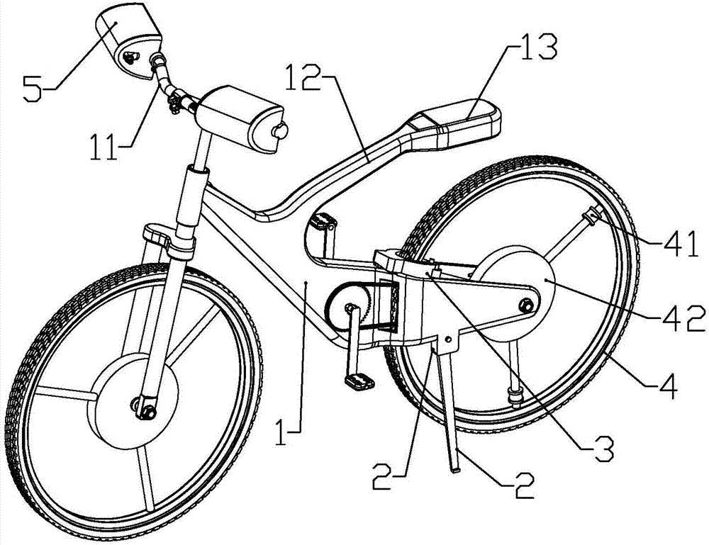 Electric shared bike