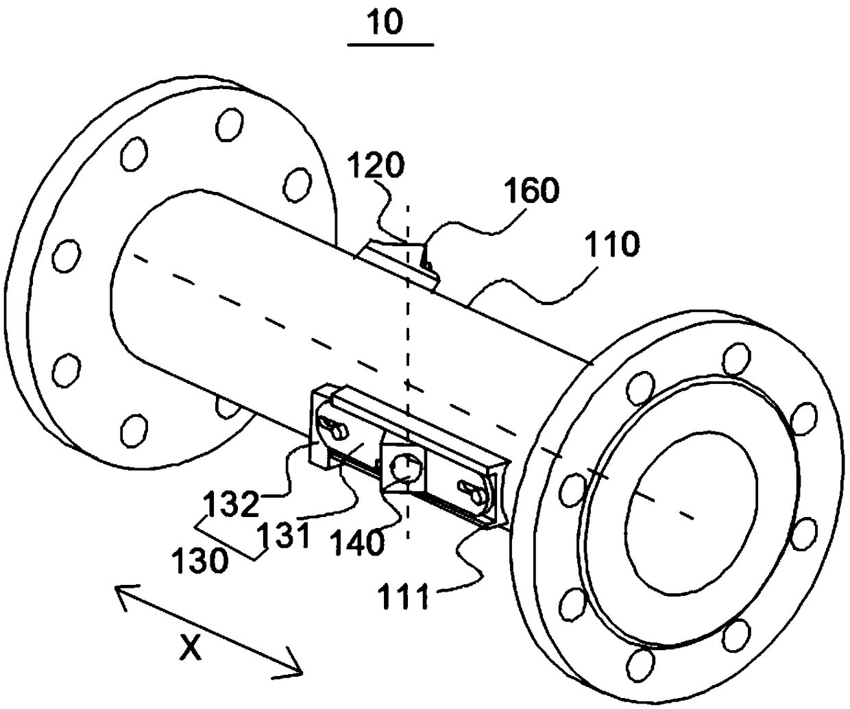 Ultrasound flowmeter and method for regulating transducers