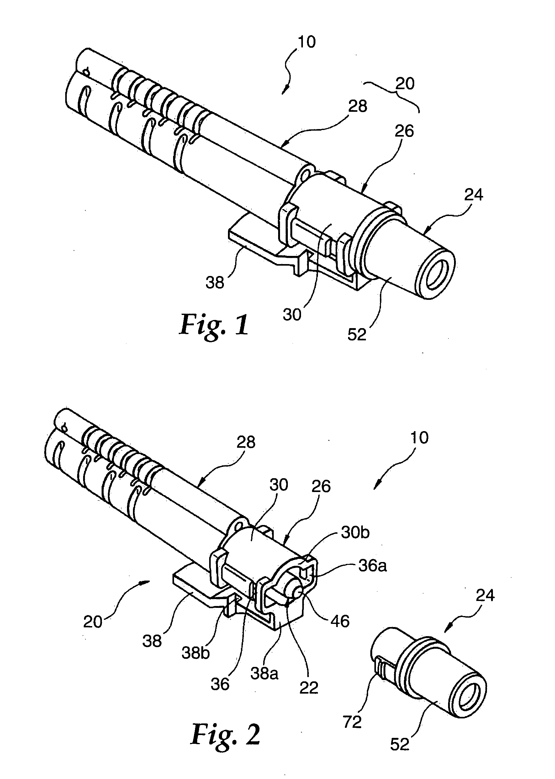 Optical connector, optical fiber with connector, optical fiber connecting device, and optical fiber connection method