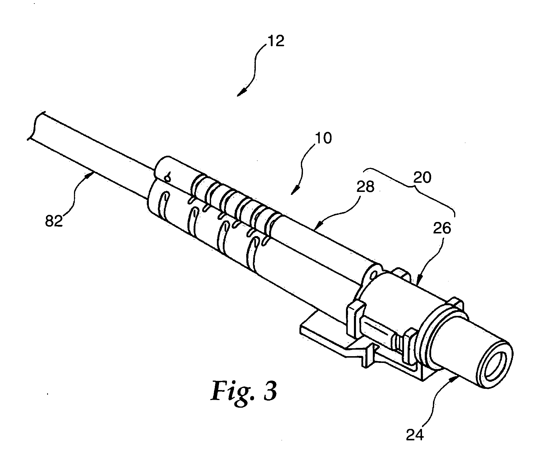 Optical connector, optical fiber with connector, optical fiber connecting device, and optical fiber connection method