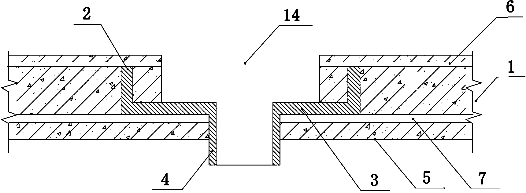 Anti-seepage floor slab and anti-seepage construction method