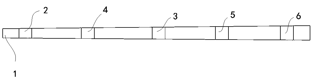 Vibration aging method for lowering and homogenizing residual stress generated after turnout switch rail quenching