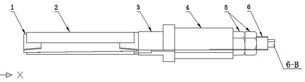 Quick connection construction method for large coupling