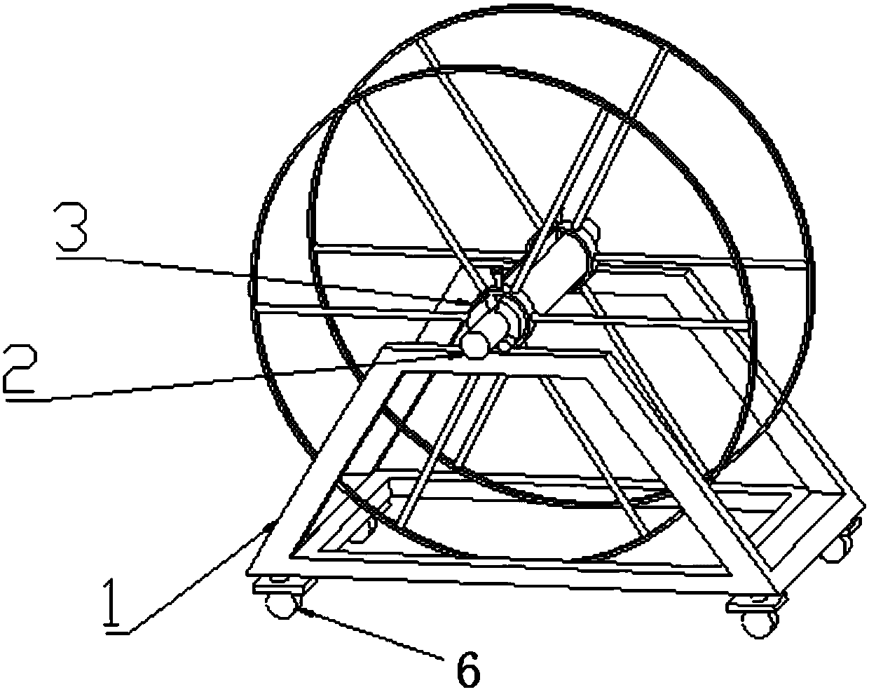 Winding device for synchronous belt