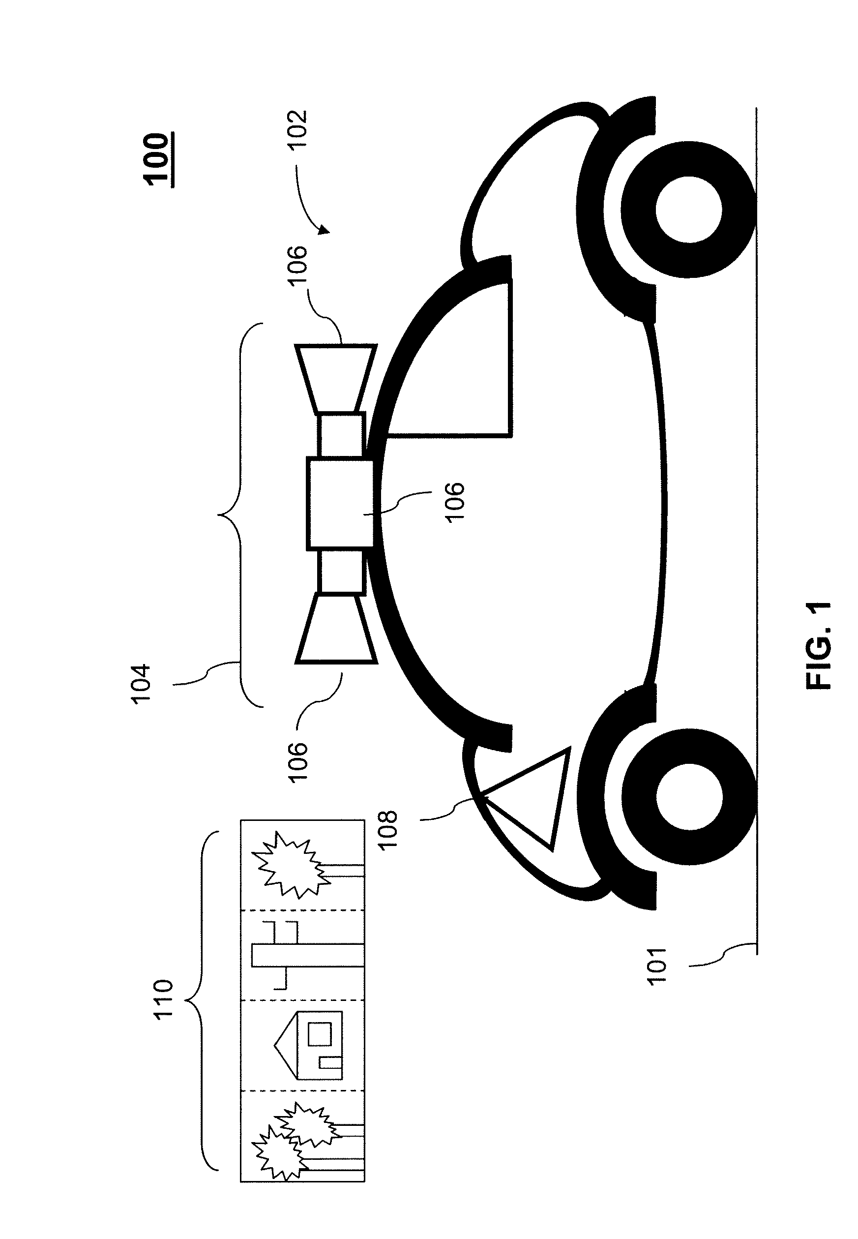 Estimation of panoramic camera orientation relative to a vehicle coordinate frame