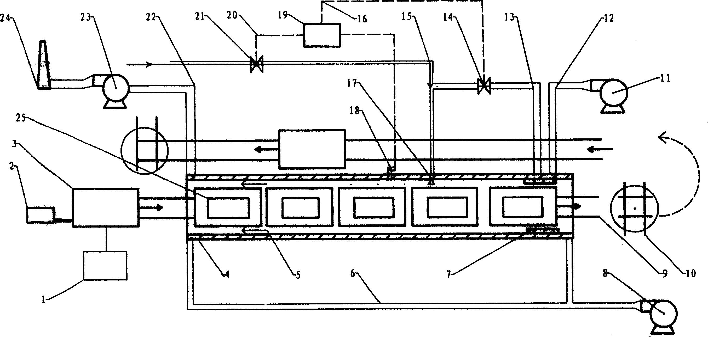 Activation apparatus and process for continuously preparing adsorbing agent of natural gas