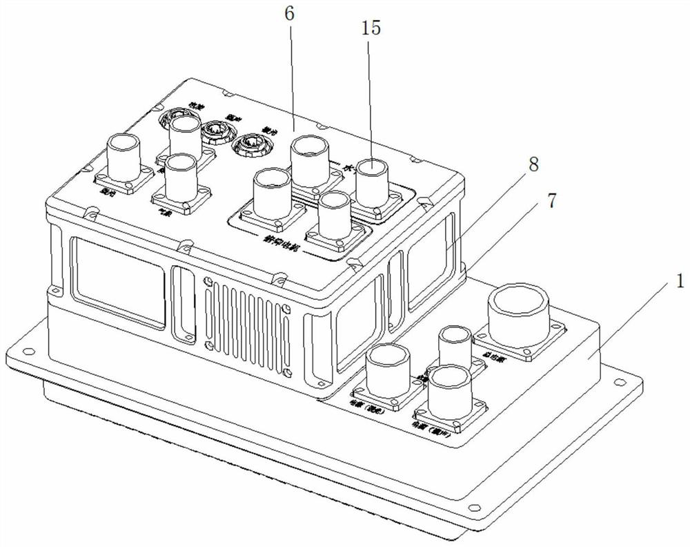 Small comprehensive control box suitable for remote programming control and use method of small comprehensive control box