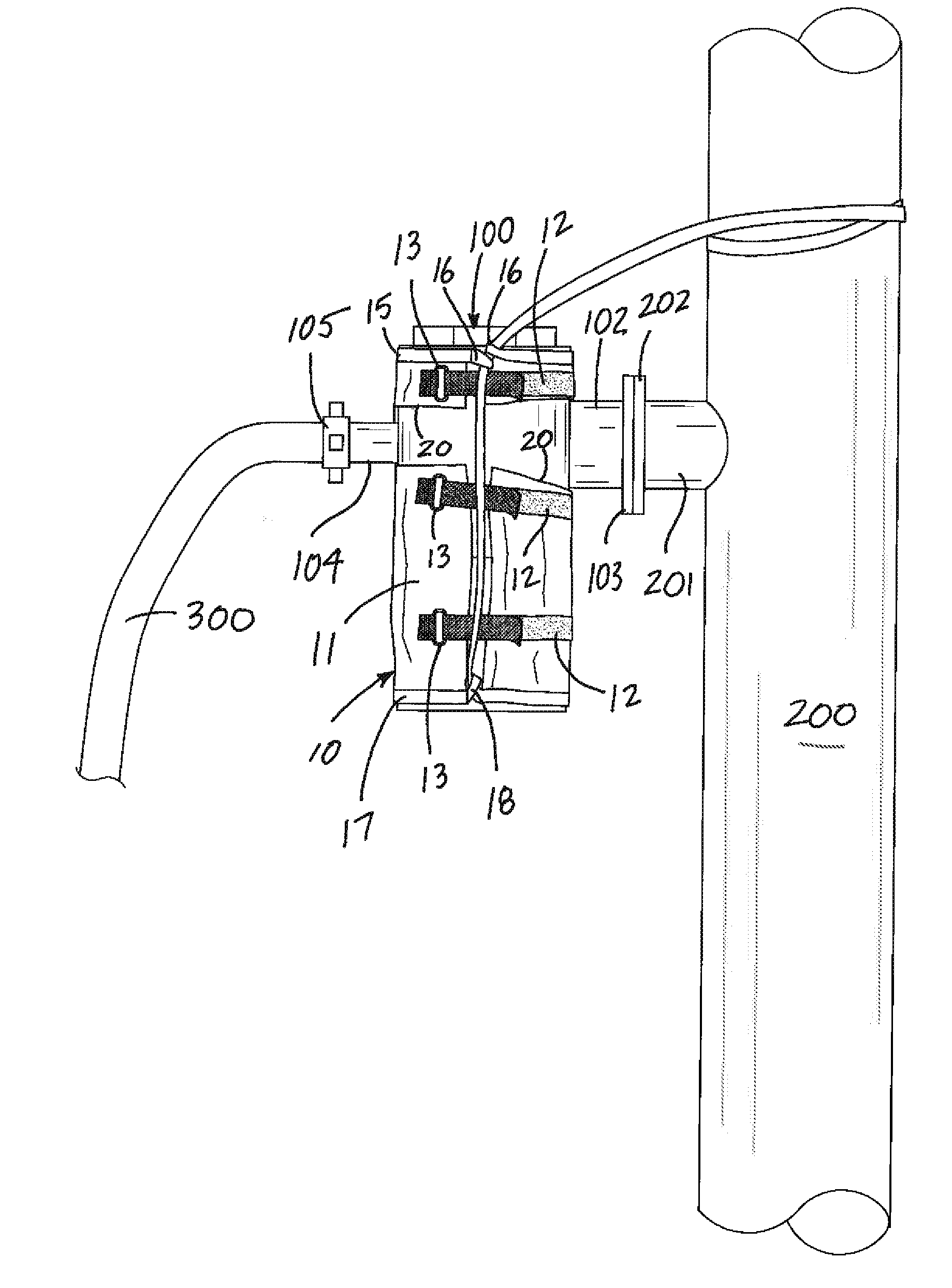 Method and Apparatus for Retaining Elevated Objects