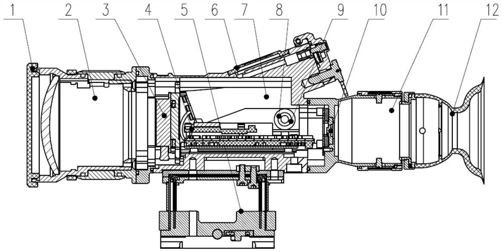 Sighting telescope with wireless transmission function