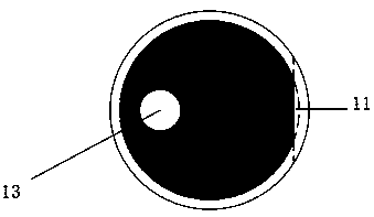 Visible side-guided tracheal tube member