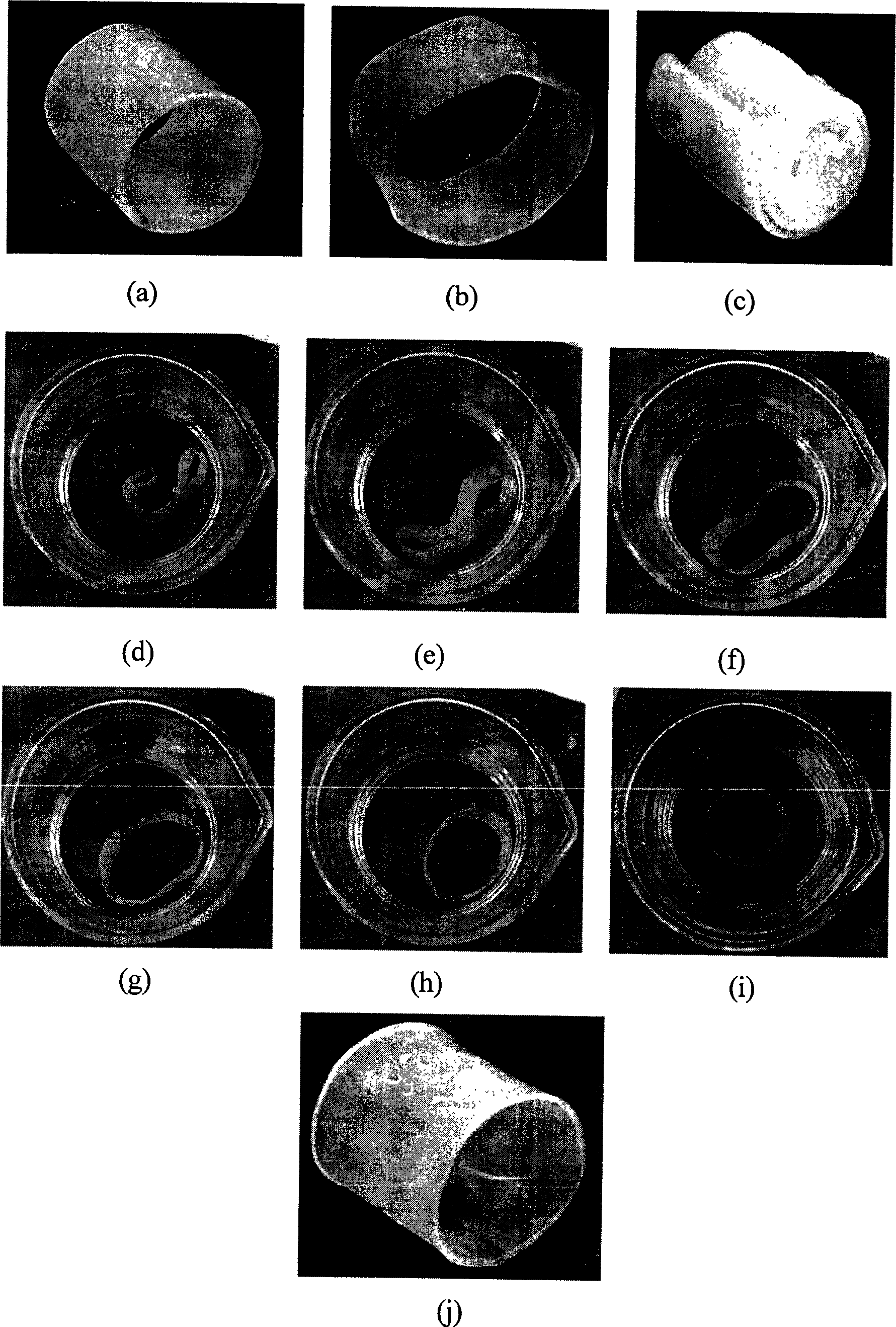 Shape memory material based on poly(e-caprolactone), preparation and metod of application