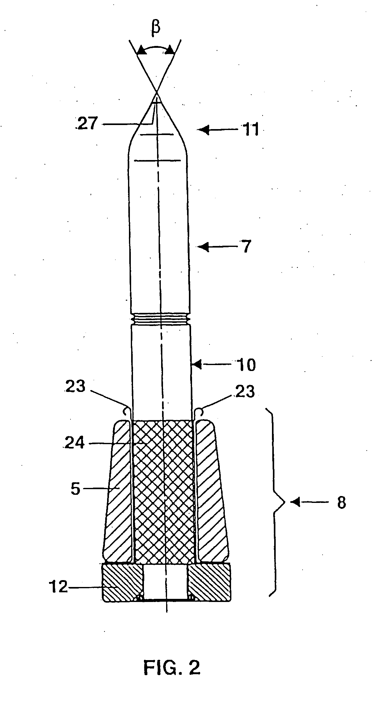 Short arc high-pressure discharge lamp