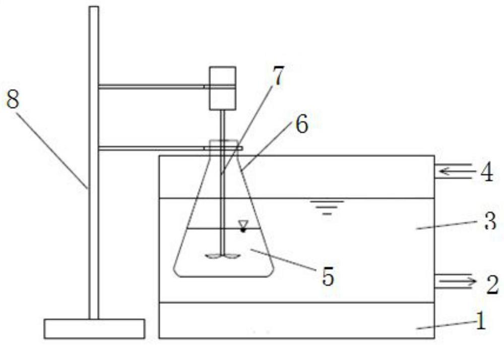 A method and device for quantitatively measuring cavitation strength in clear water or sandy water