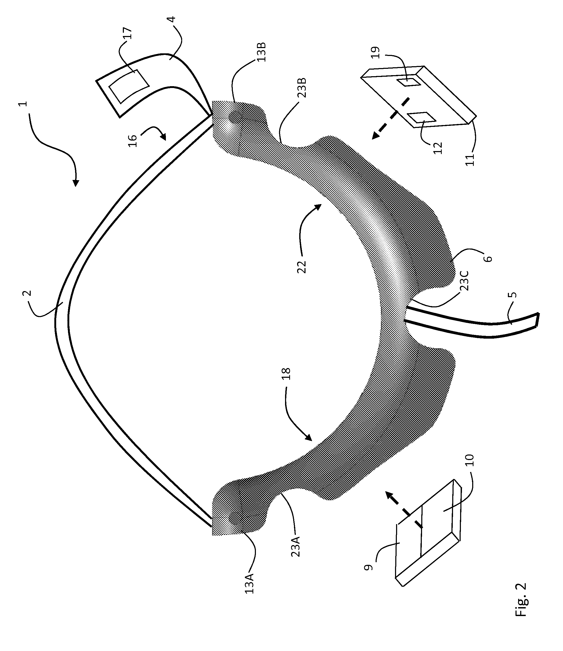 Body-worn pulse oximeter