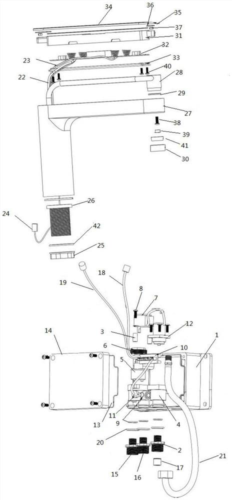 An intelligent faucet thermostat and switch controller