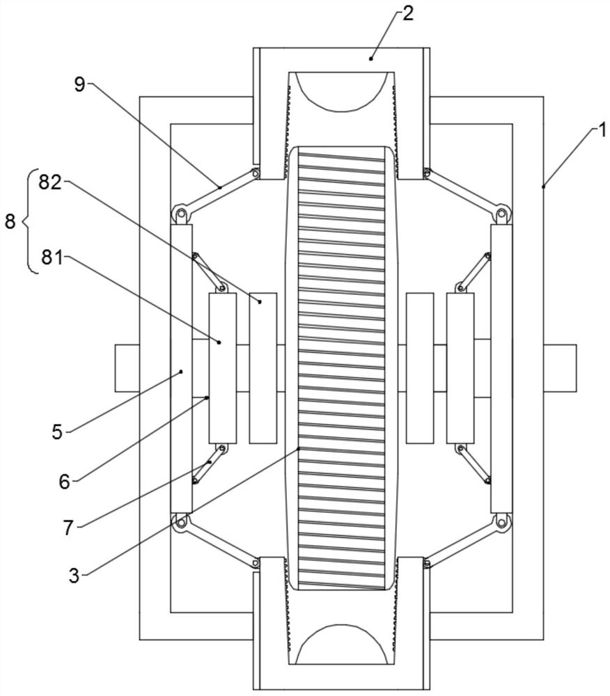 Brake mechanism of baby carriage and baby carriage